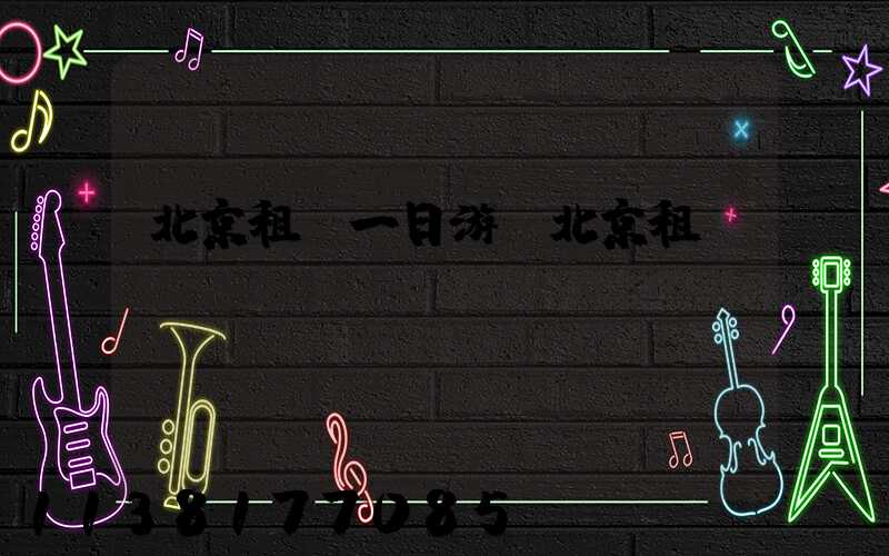 北京租車一日游(北京租車)