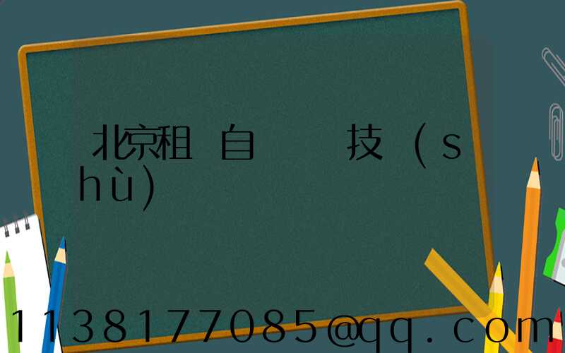 北京租車自動駕駛技術(shù)